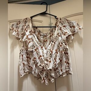 Nordstrom Society Amuse crop top